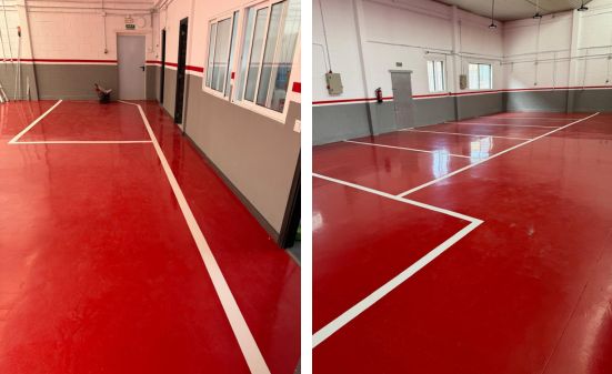 reparación suelo parking alquiler coches