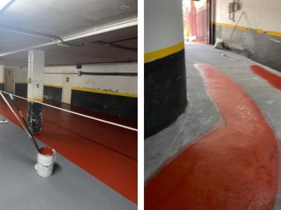 pavimento epoxi para parking