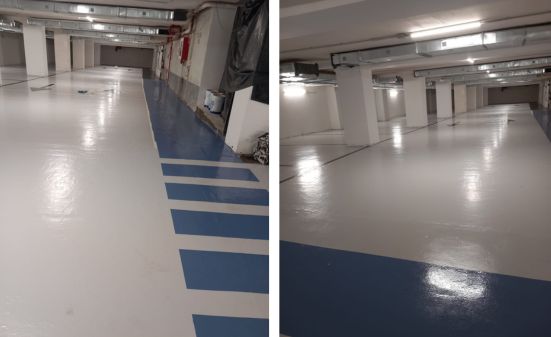 pavimentos de gran superficie